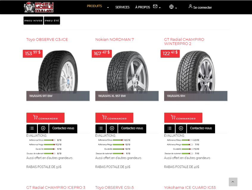 Plan Web transactionnel pour la création d’un magasin en ligne